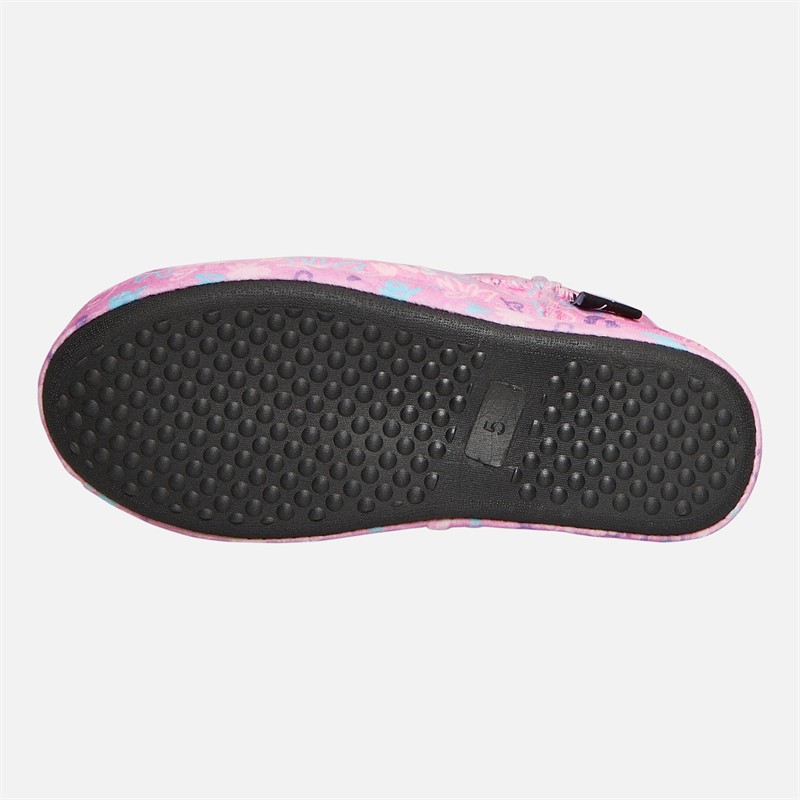 Hype Junior Girls Espara Bootee Slippers Pink