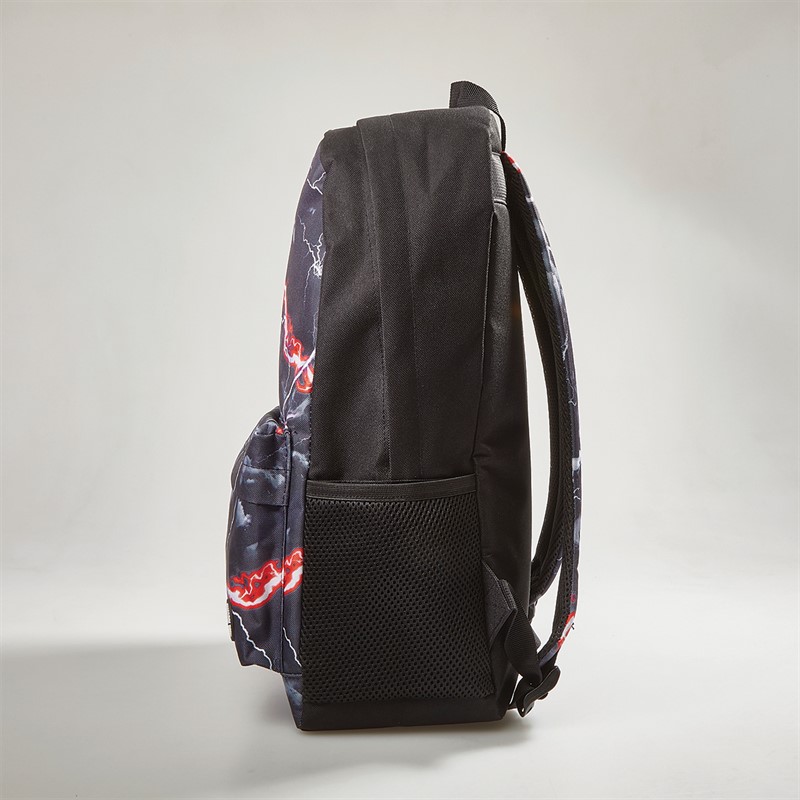 Hype Kids Smokey Storm Crest Backpack Black