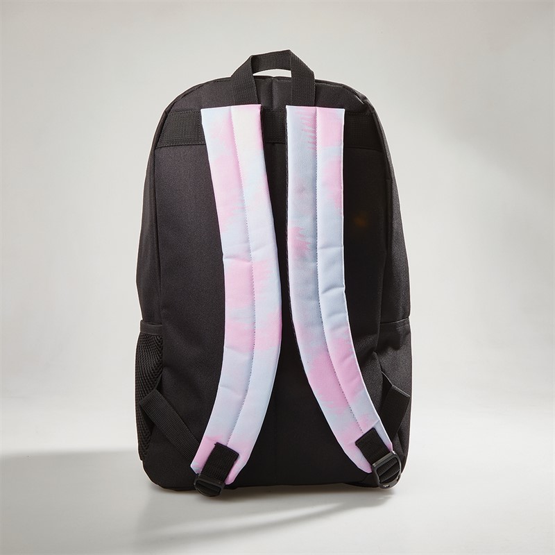 Hype Girls Splodge Tie Dye Crest Backpack Blue/Lilac