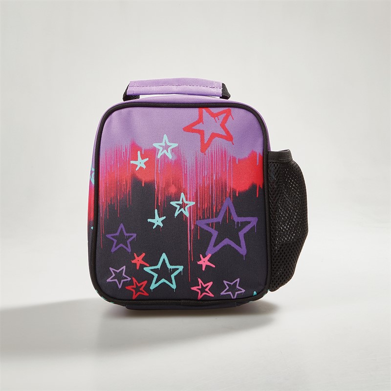 Hype Girls Lunch Box Pink Hearts Drip
