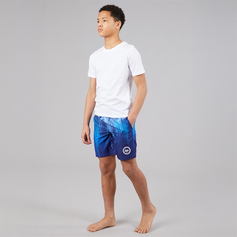 Hype Boys Drip Spray Swim Shorts AOP Sub Print