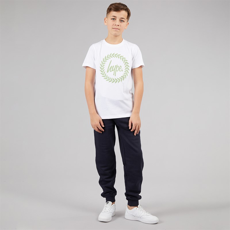 Hype Boys Reeda Three Pack T-Shirts White/AOP Sub Print/Ombre Sage White, Aop Sub Print, Ombre Sage