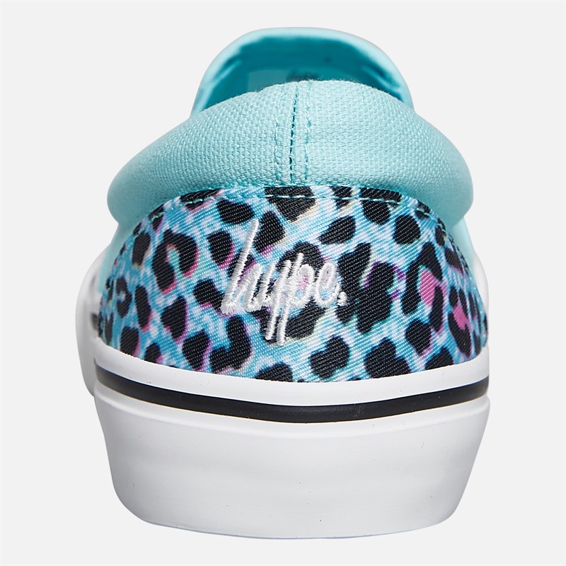 Hype Girls Kamati Slip-On Trainers Blue Multi