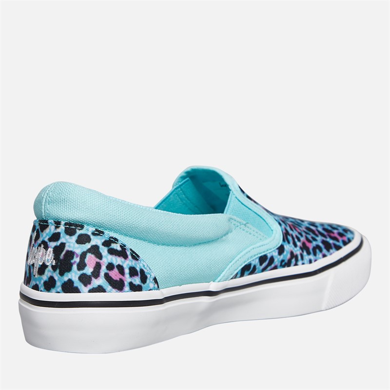Hype Girls Kamati Slip-On Trainers Blue Multi