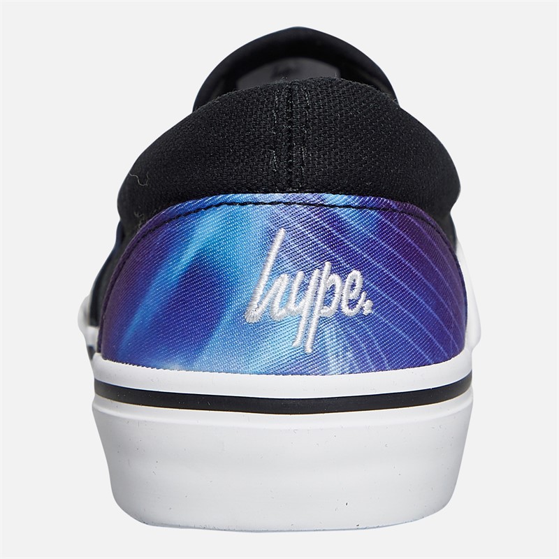 Hype Kids Tuscal Trainers Black Multi