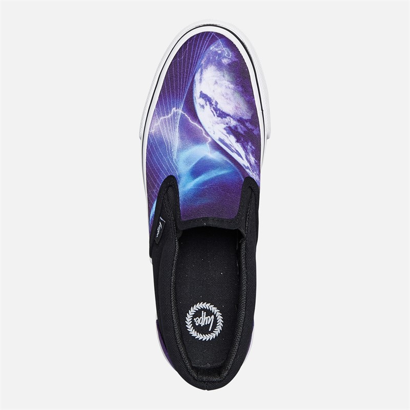 Hype Kids Tuscal Trainers Black Multi