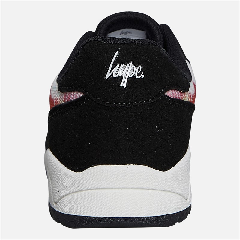 Hype Junior Boys Reasso Trainers Black Multi