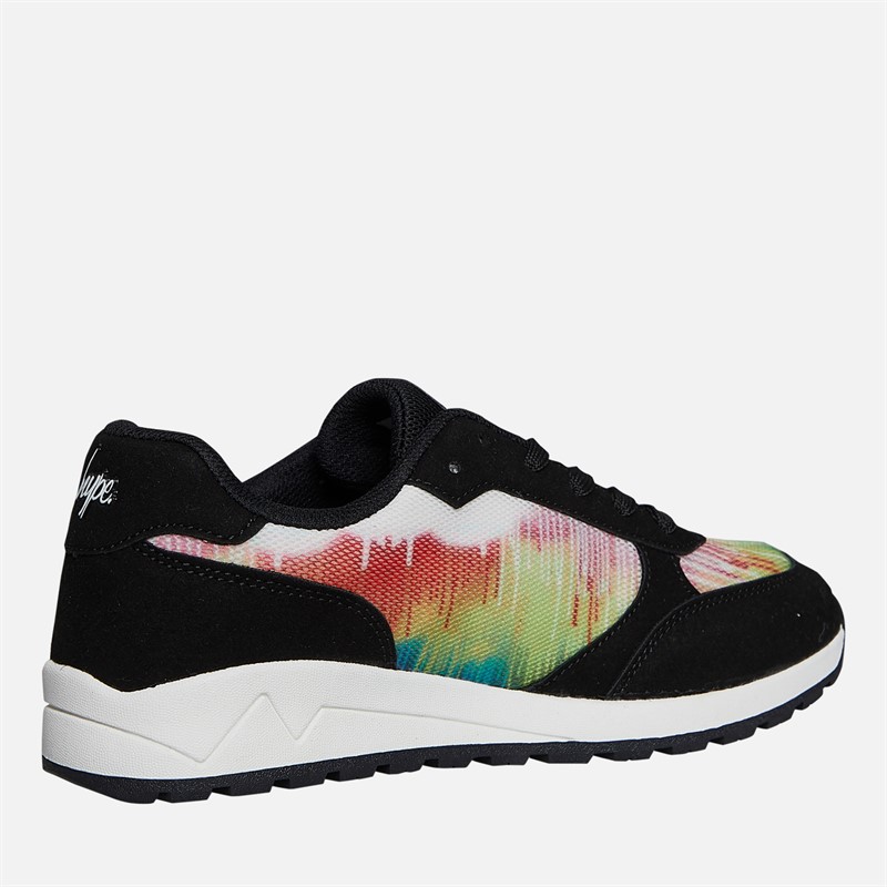 Hype Junior Boys Reasso Trainers Black Multi