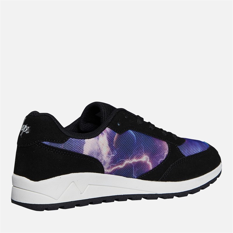 Hype Junior Gristal Trainers Black Multi