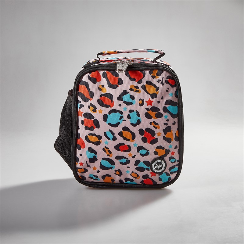Hype Girls Star Leopard Lunch Bag Multi