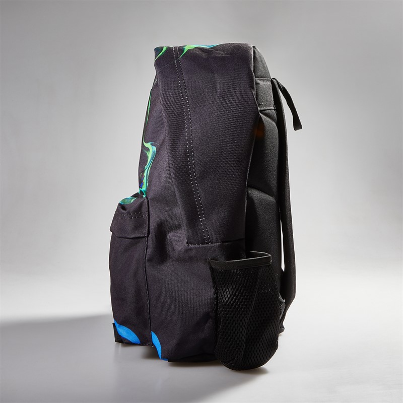 Hype Kids Marble Ink Mini Crest Backpack Black