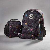 Hype Kids Colour Splat Backpack Lunch Bag Steel Bottle And Pencil Case Bundle Multi