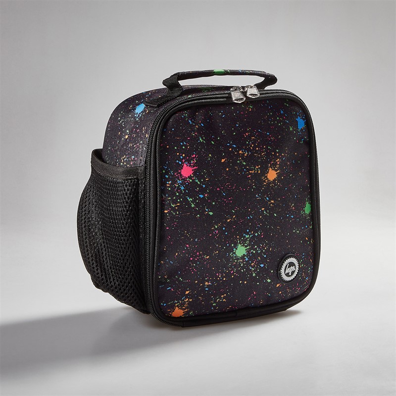 Hype Kids Colour Splat Backpack Lunch Bag Steel Bottle And Pencil Case Bundle Multi