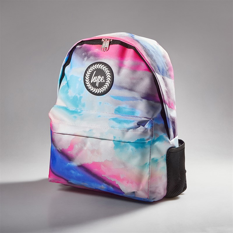 Hype Girls Cloud Hues Backpack Lunch Bag Steel Bottle And Pencil Case Bundle Multi