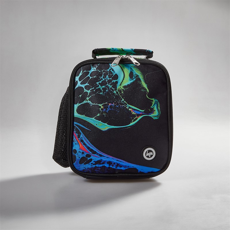 Hype Kids Marble Ink Mini Crest Lunch Bag Multi