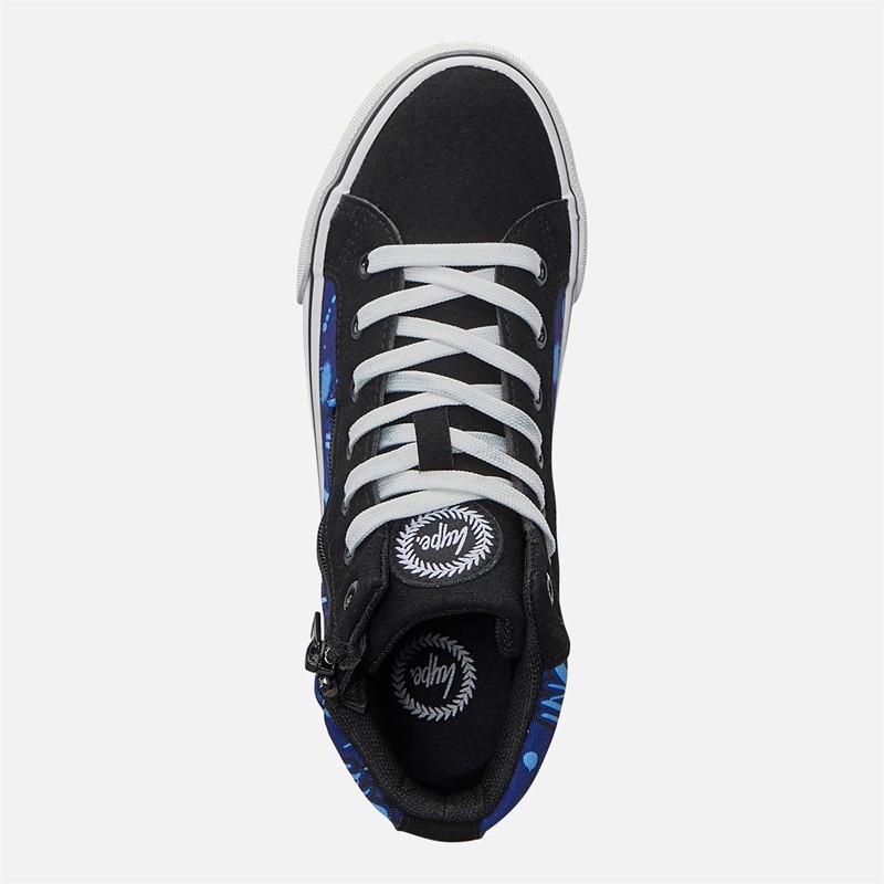 Hype Junior Boys Hylan High Top Trainers Multi