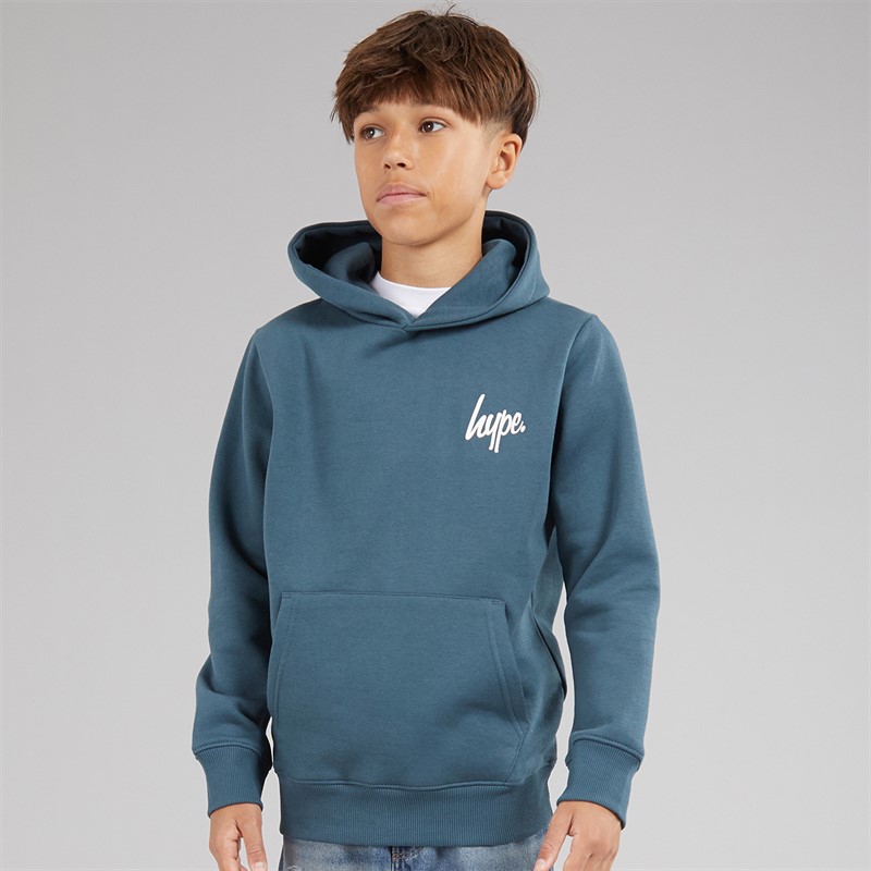 Hype Boys Extract Sweat Hoodie Teal