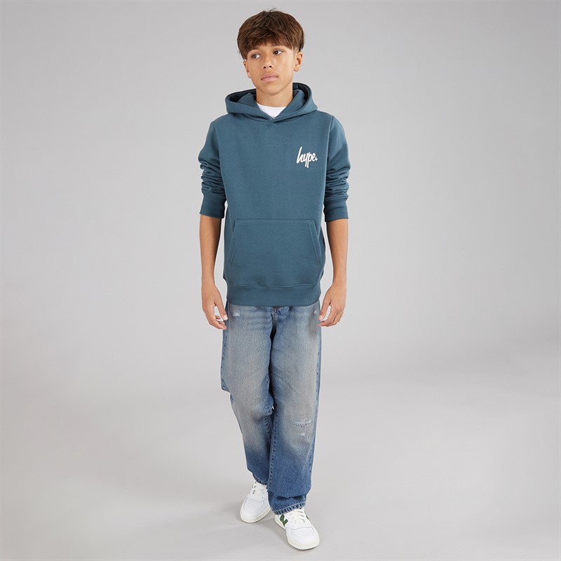 Hype Boys Extract Sweat Hoodie Teal