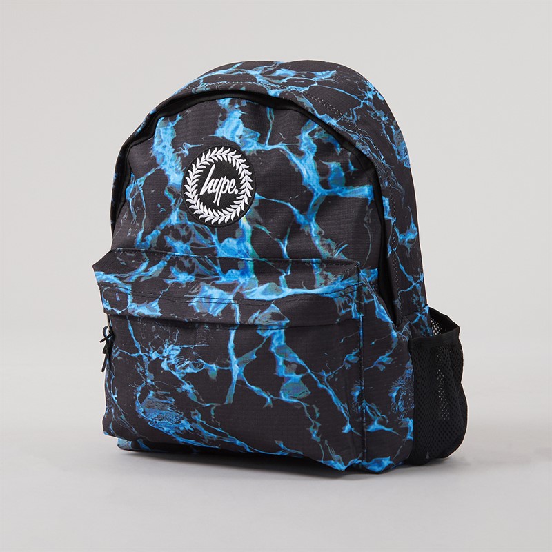 Hype Boys X-Ray Pool Backpack Lunch Bag Steel Bottle And Pencil Case Bundle Black