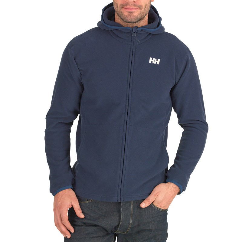 Buy Helly Hansen Mens Daybreaker Hoody Fleece Evening Blue
