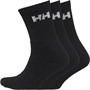 Helly Hansen Heren 3 Pack Wandelsokken Zwart