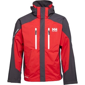 Helly Hansen Męskie Kurtka Zimowa Belfast Wintersport Helly Tech Czerwona/Czarna
