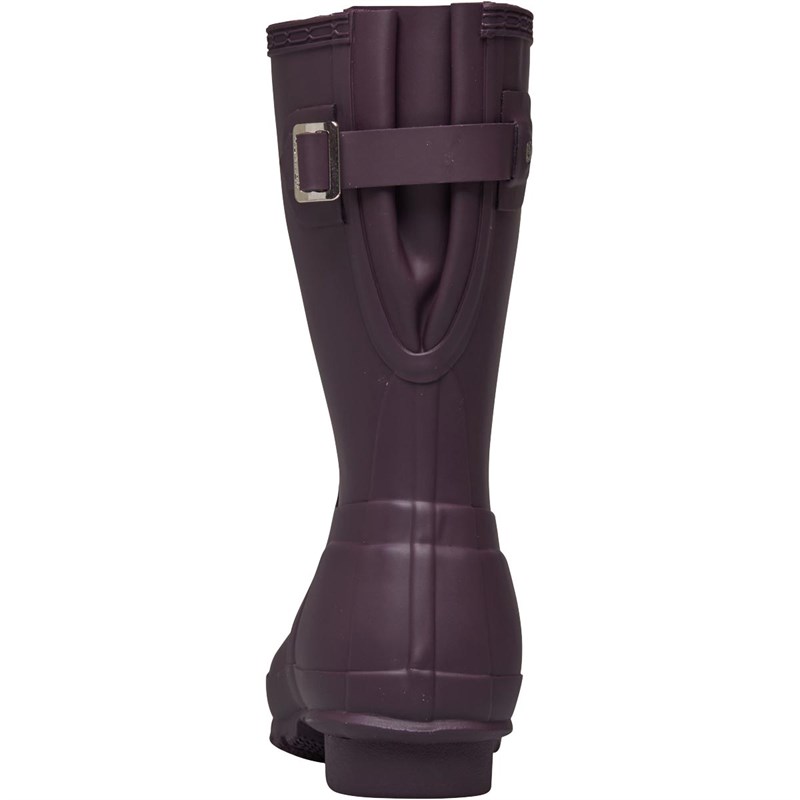 short black wellington boots womens