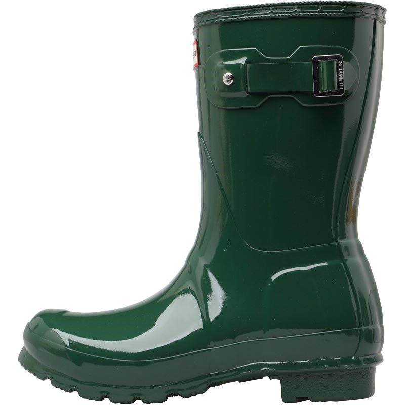 Buy Hunter Original Womens Short Gloss Wellington Boots Hunter Original
