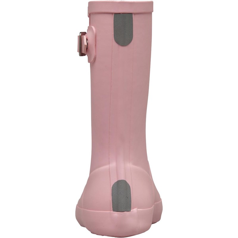 Buy Hunter Infant Girls Flat Sole Wellington Boots Candy Floss