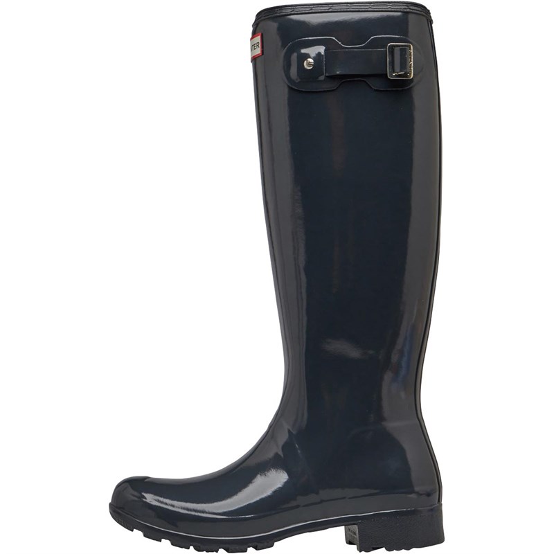 dark slate hunter rain boots