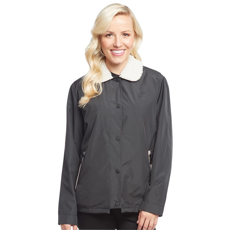 Buy Hunter Original Womens Shell Jacket With Fleece Liner Black