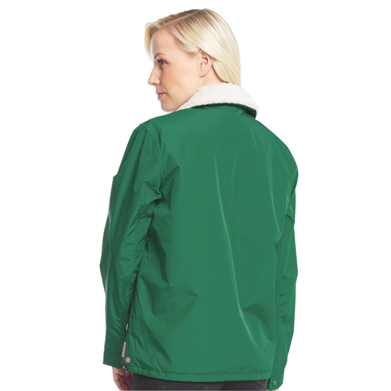 Buy Hunter Original Womens Shell Jacket With Fleece Liner Hyper Green