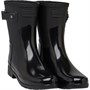 Hunter Original Damer Short Gloss Duo Gummistøvler Sort