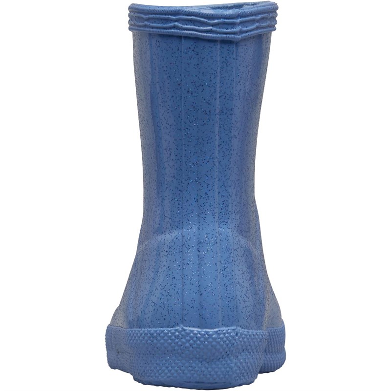 vivid blue hunter boots