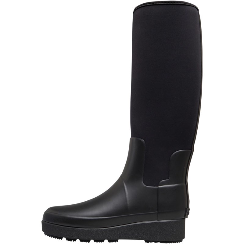 women's refined slim fit neoprene creeper short boots
