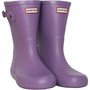 Hunter Junior Original First Flat Sole Wellington Boots Bright Lavendar