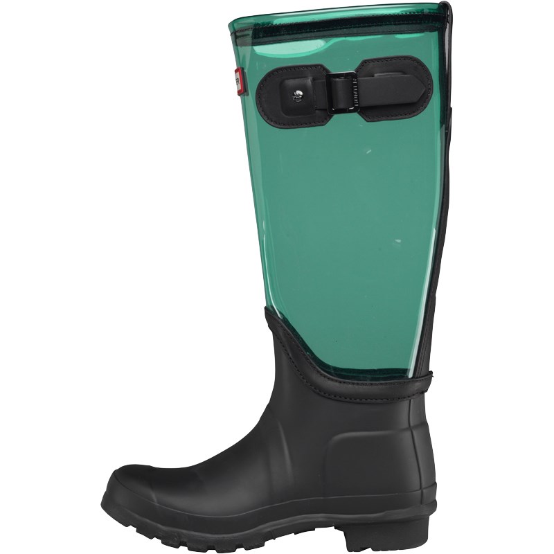 hunter clear rain boots