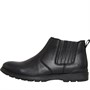 Hush Puppies Herren Gary Chelsea Stiefel Schwarz