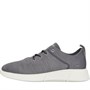 Hush Puppies Mens Cooper Lace Up Trainers Grey