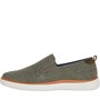 Hush Puppies Heren Danny Canvas en gympen Kaki