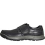 Hush Puppies Mens Casper Strap Shoes Black