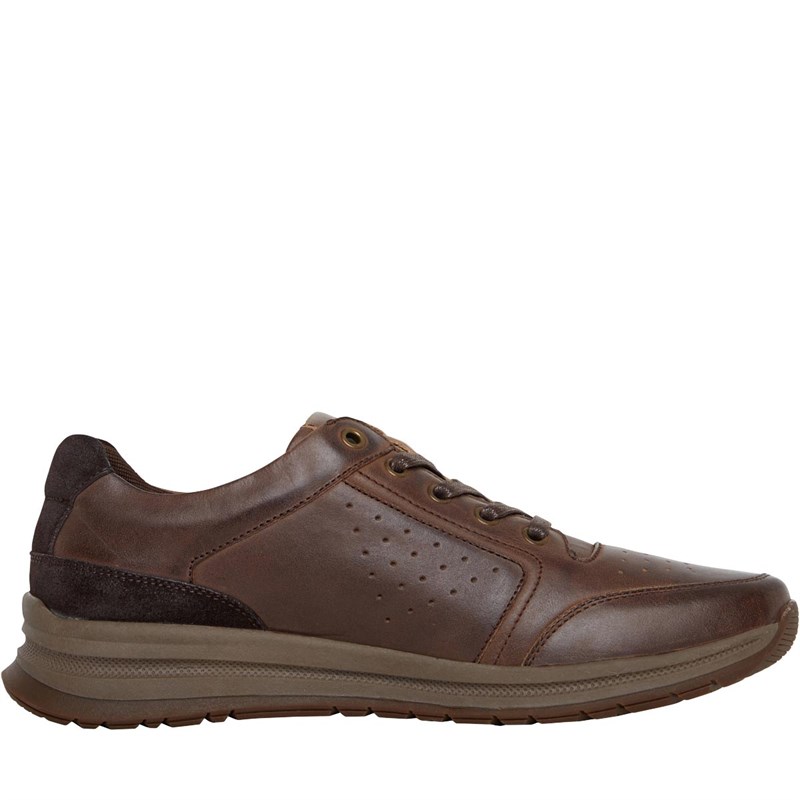 Hush Puppies Mens Joseph Shoes Brown