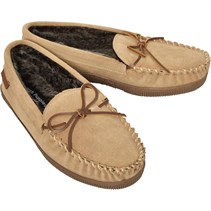 Hush Puppies Mens Ace Suede Slippers Tan