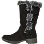 Hush Puppies Womens Saluki Boots Black