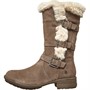 Hush Puppies Womens Saluki Boots Taupe