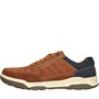 Hush Puppies Mens Finley Lace Shoes Tan