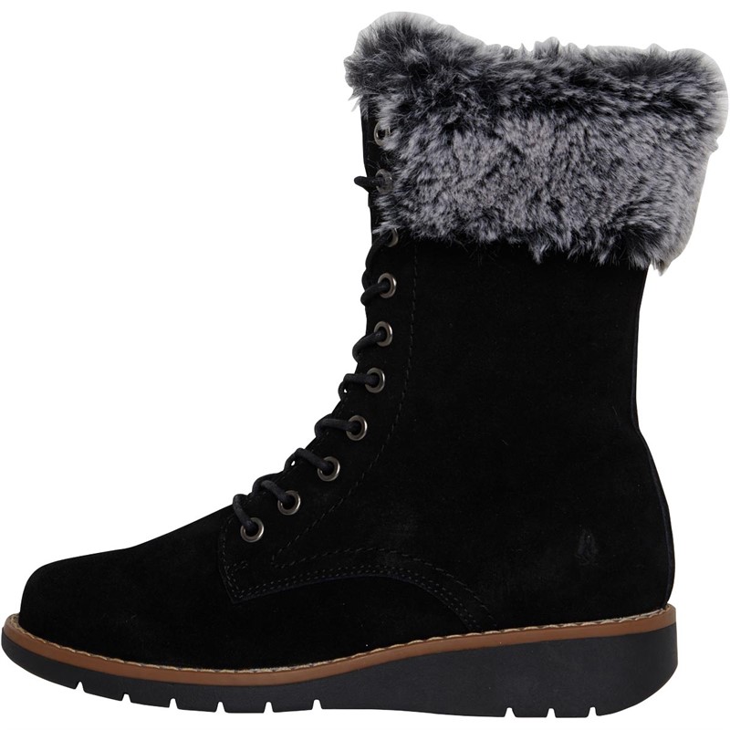 Hush Puppies Womens Sasha Boots Black