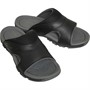 Hush Puppies Mens Como Slide Sandals Black/Grey