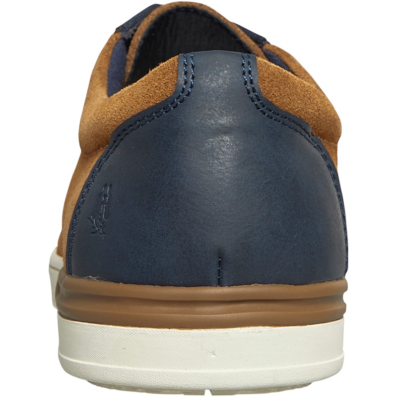 Hush Puppies Mens Joey Casual Shoes Tan Suede