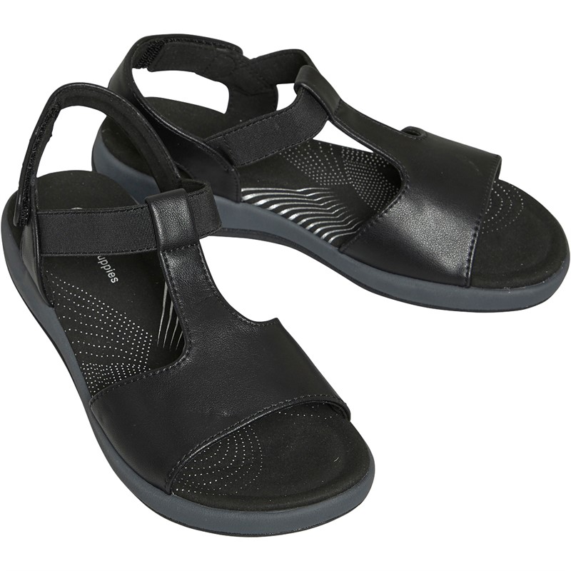 Hush Puppies Womens Sylvie Sandals Black